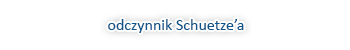 Odczynnik Schuetzea