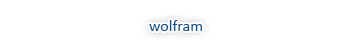 Wolfram